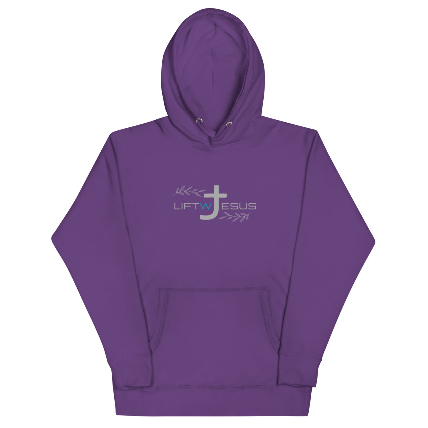 Faith over Fear purple Unisex Hoodie