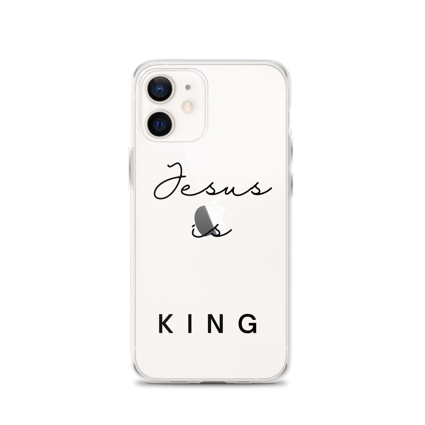 JESUS IS KING iPhone Case