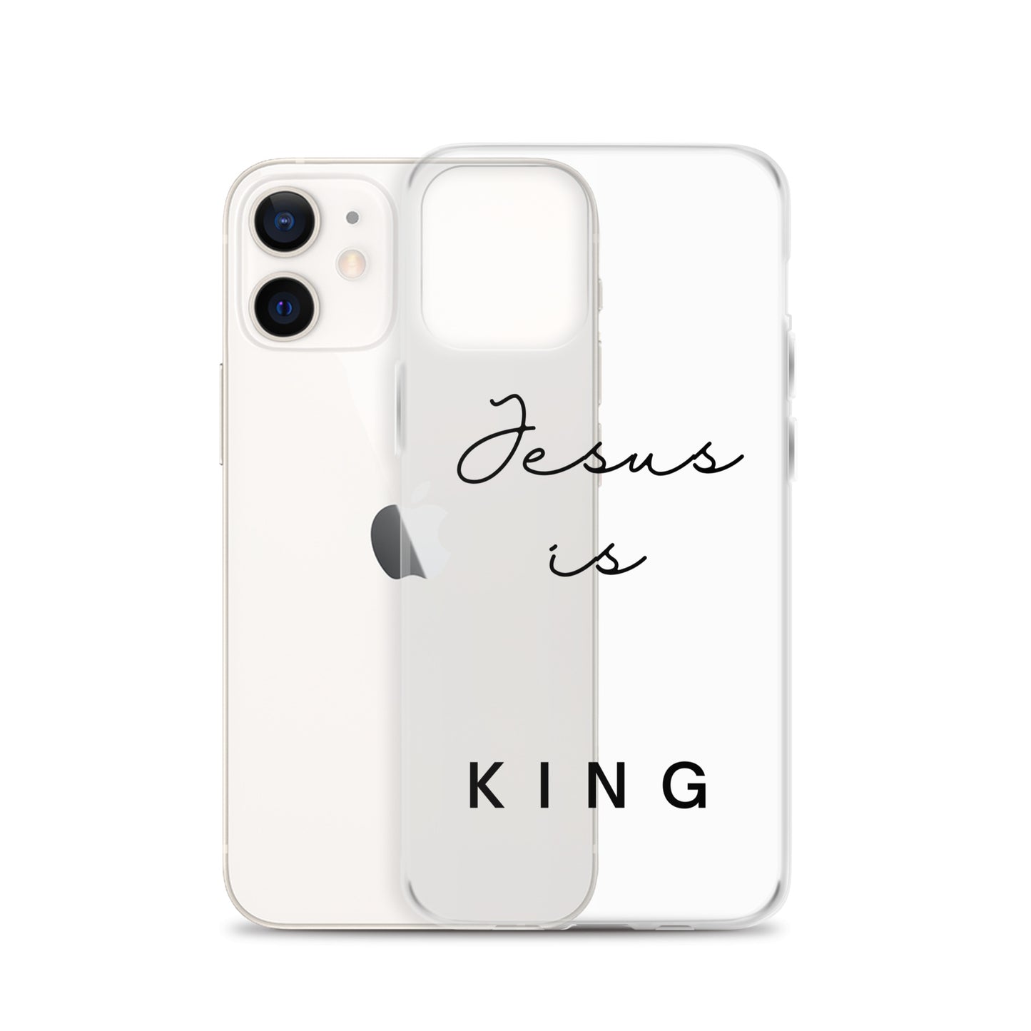 JESUS IS KING iPhone Case