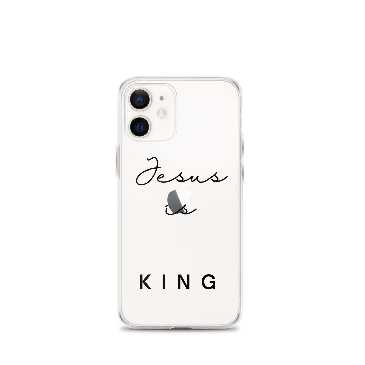 JESUS IS KING iPhone Case