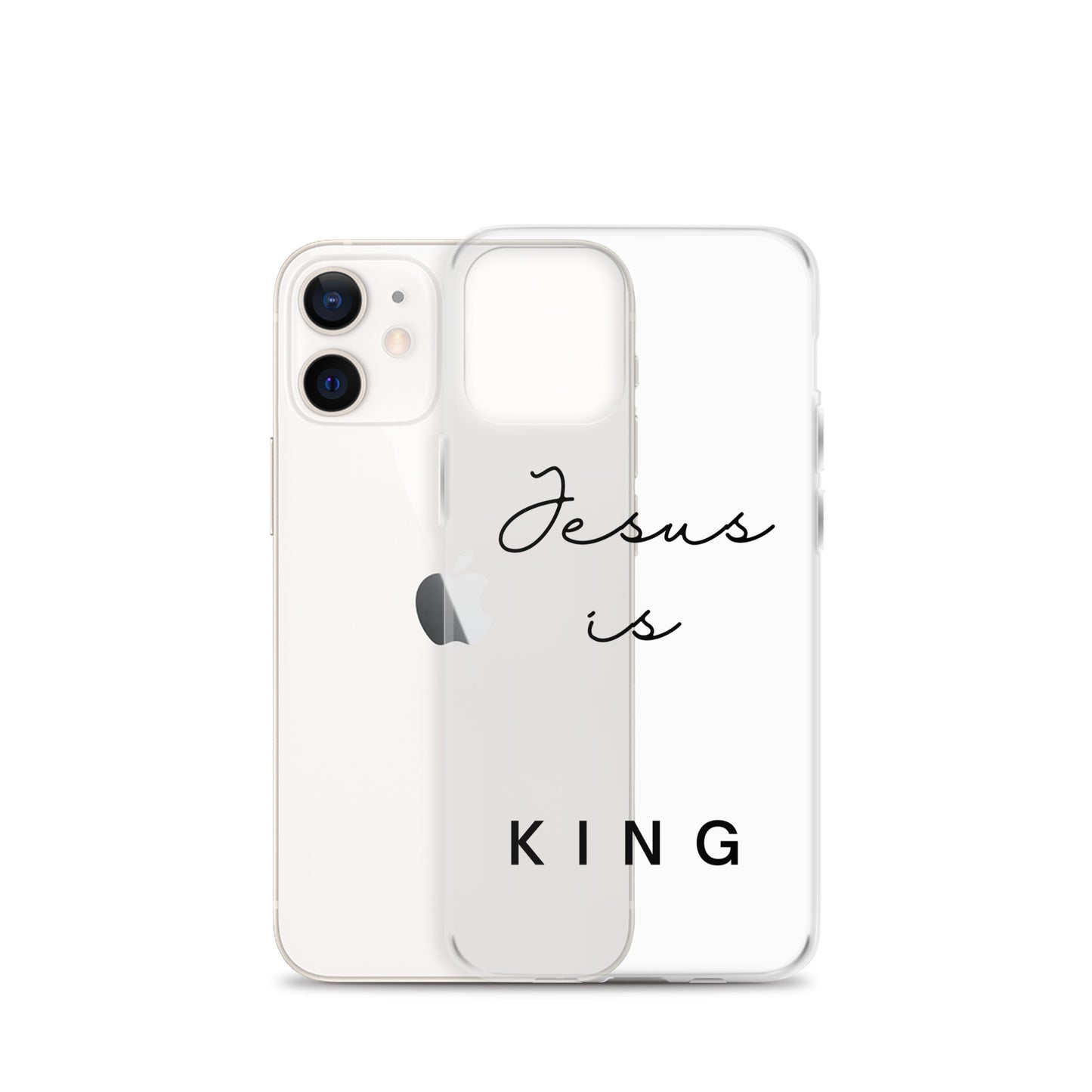 JESUS IS KING iPhone Case