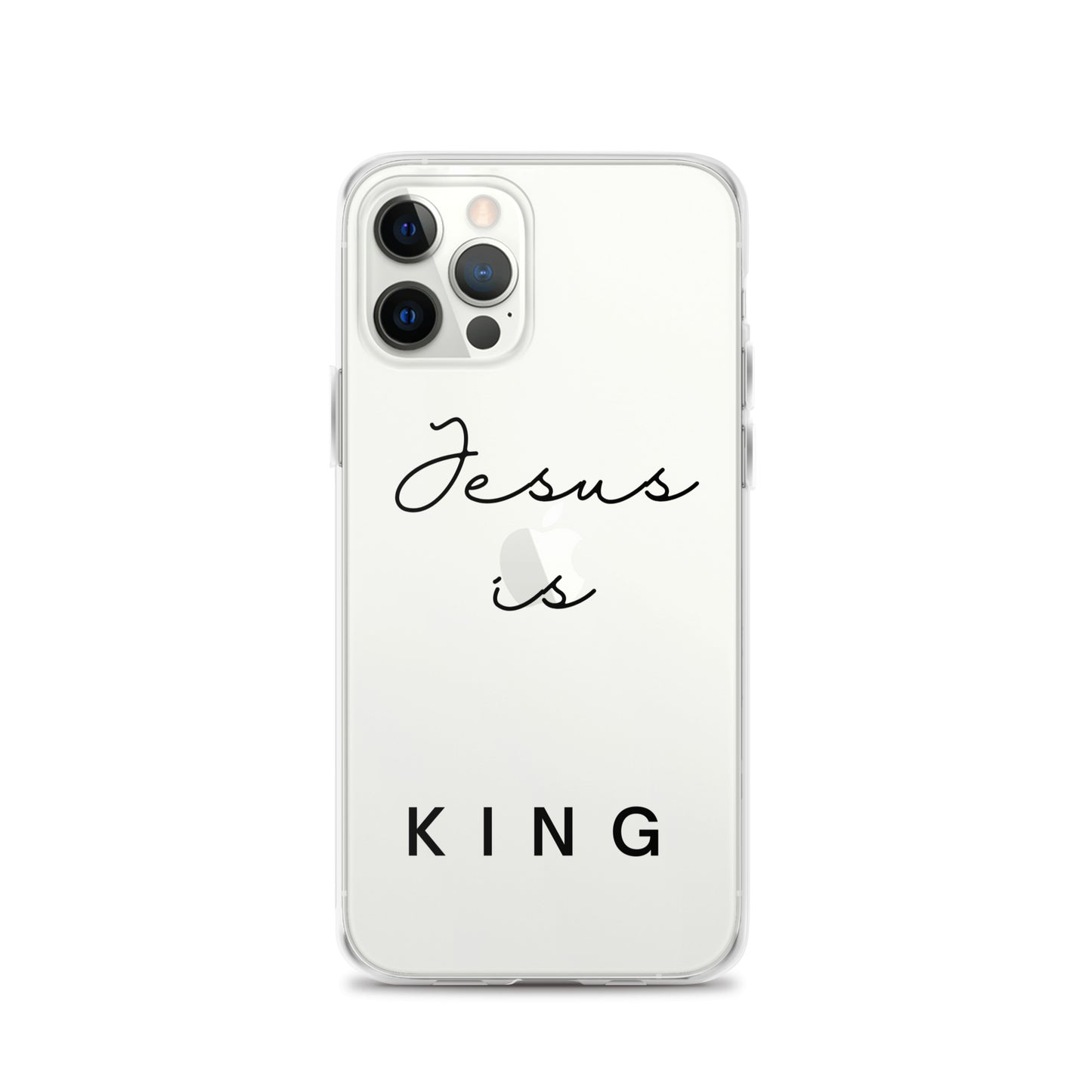 JESUS IS KING iPhone Case