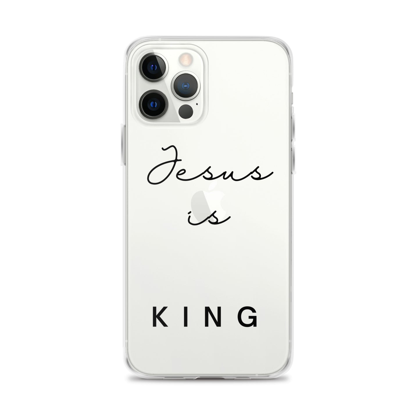 JESUS IS KING iPhone Case