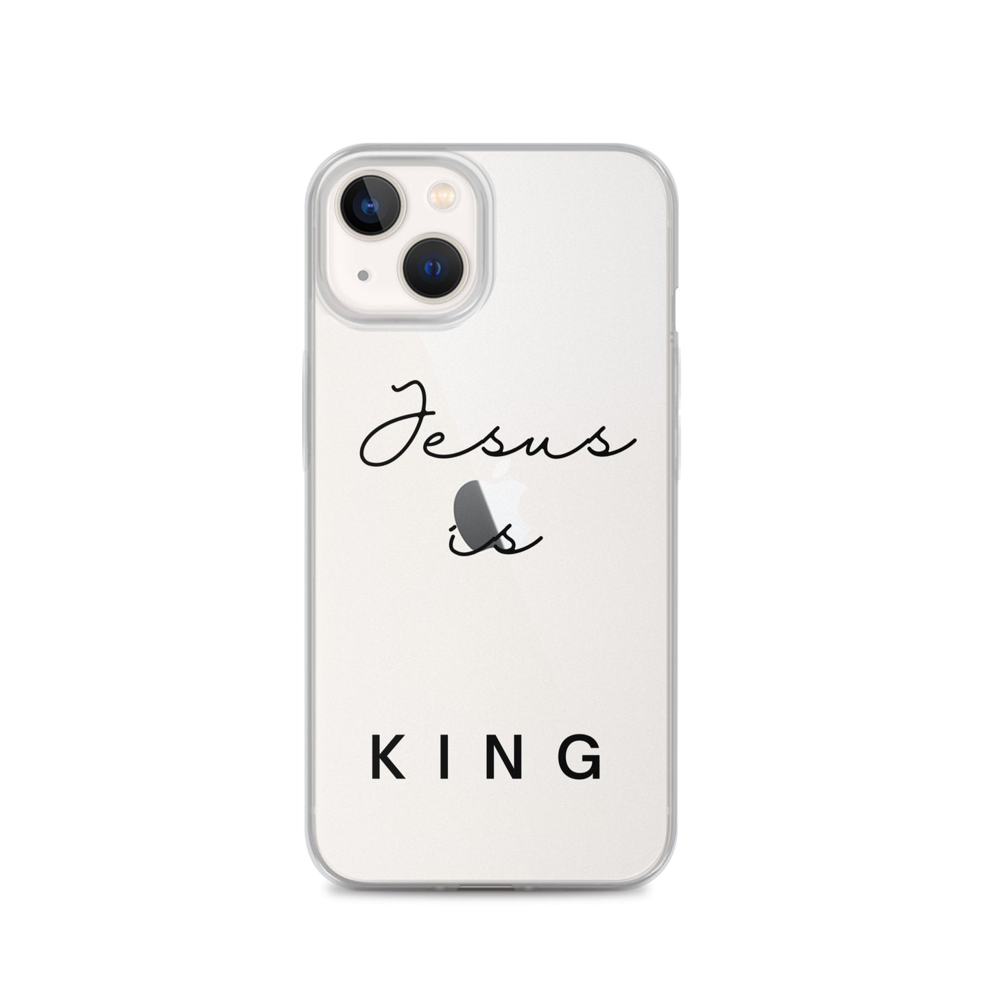 JESUS IS KING iPhone Case