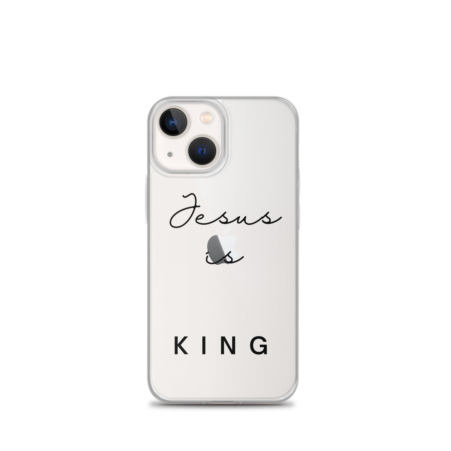 JESUS IS KING iPhone Case