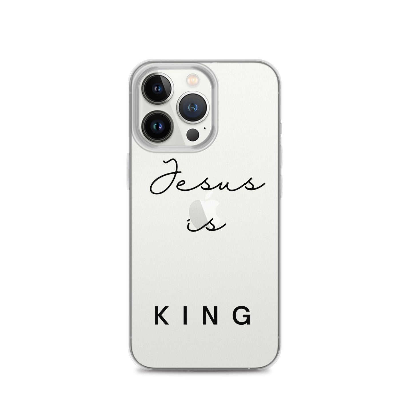 JESUS IS KING iPhone Case