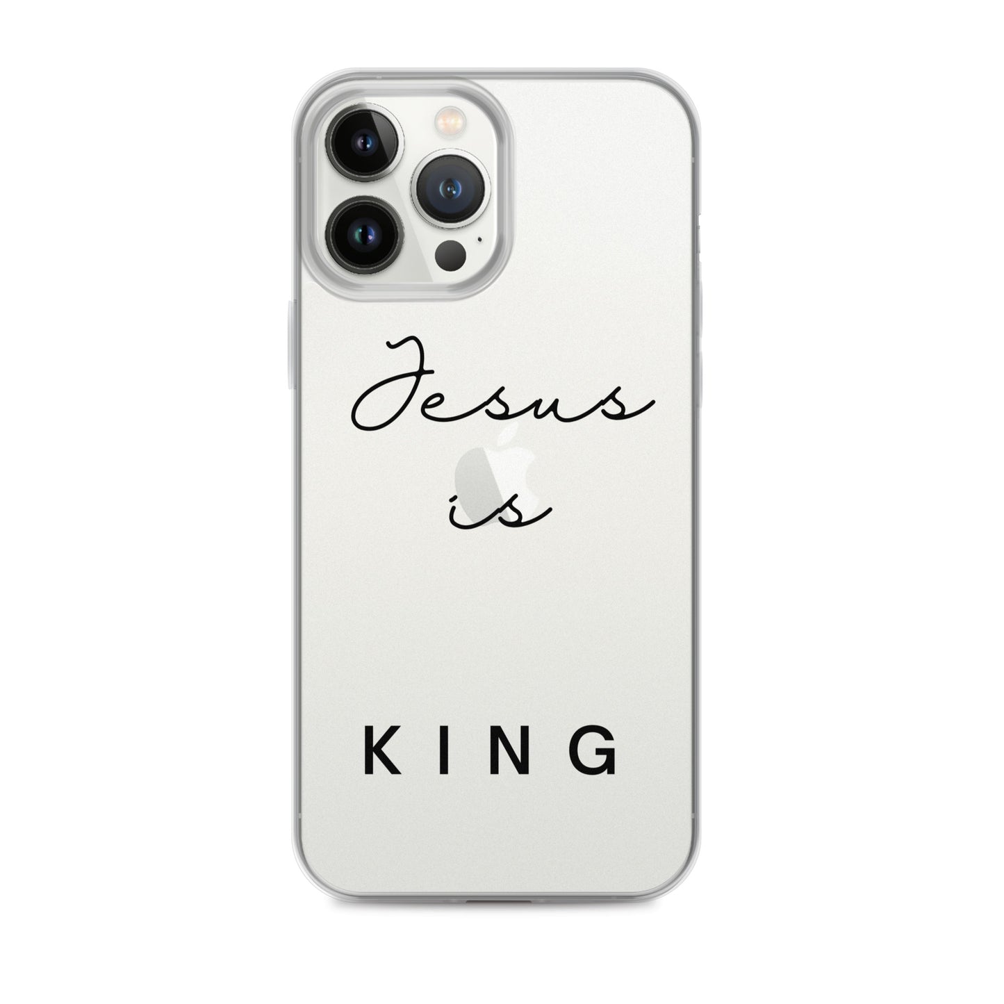 JESUS IS KING iPhone Case