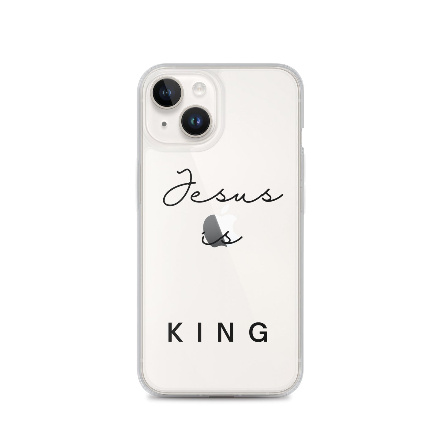 JESUS IS KING iPhone Case