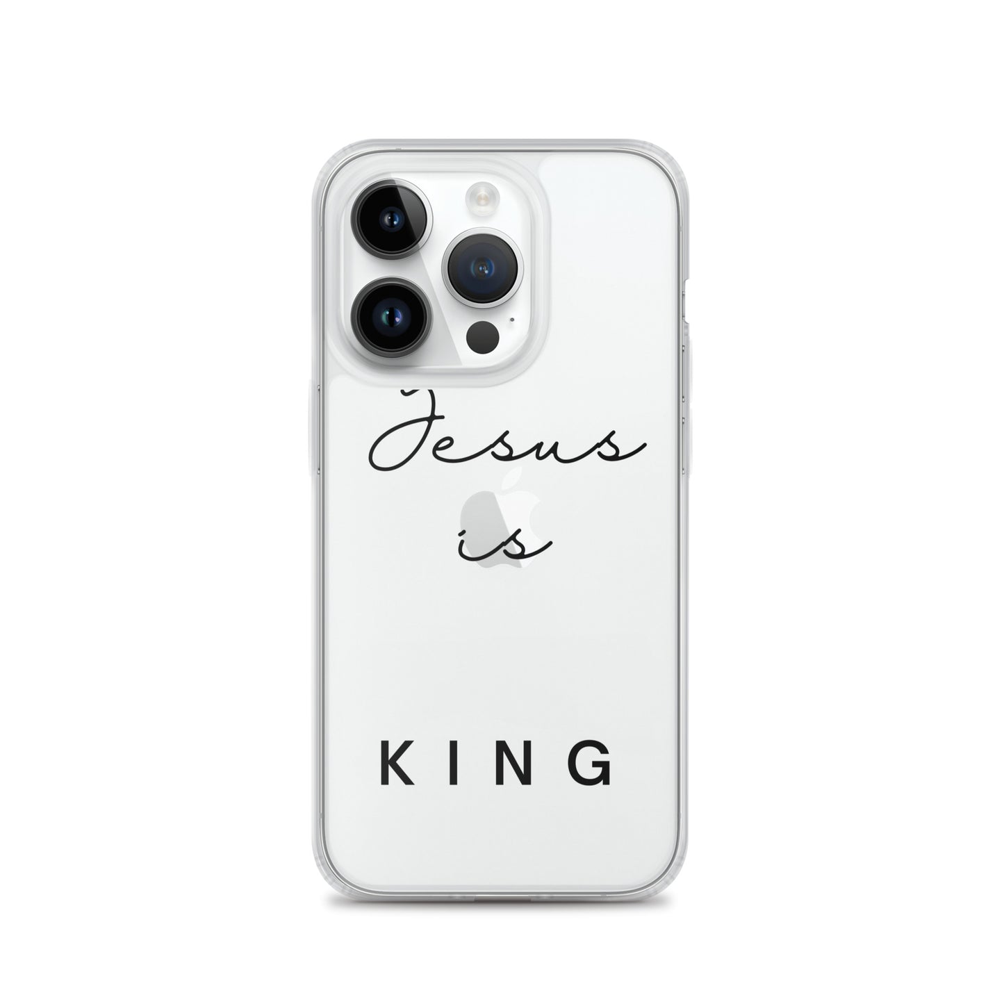 JESUS IS KING iPhone Case