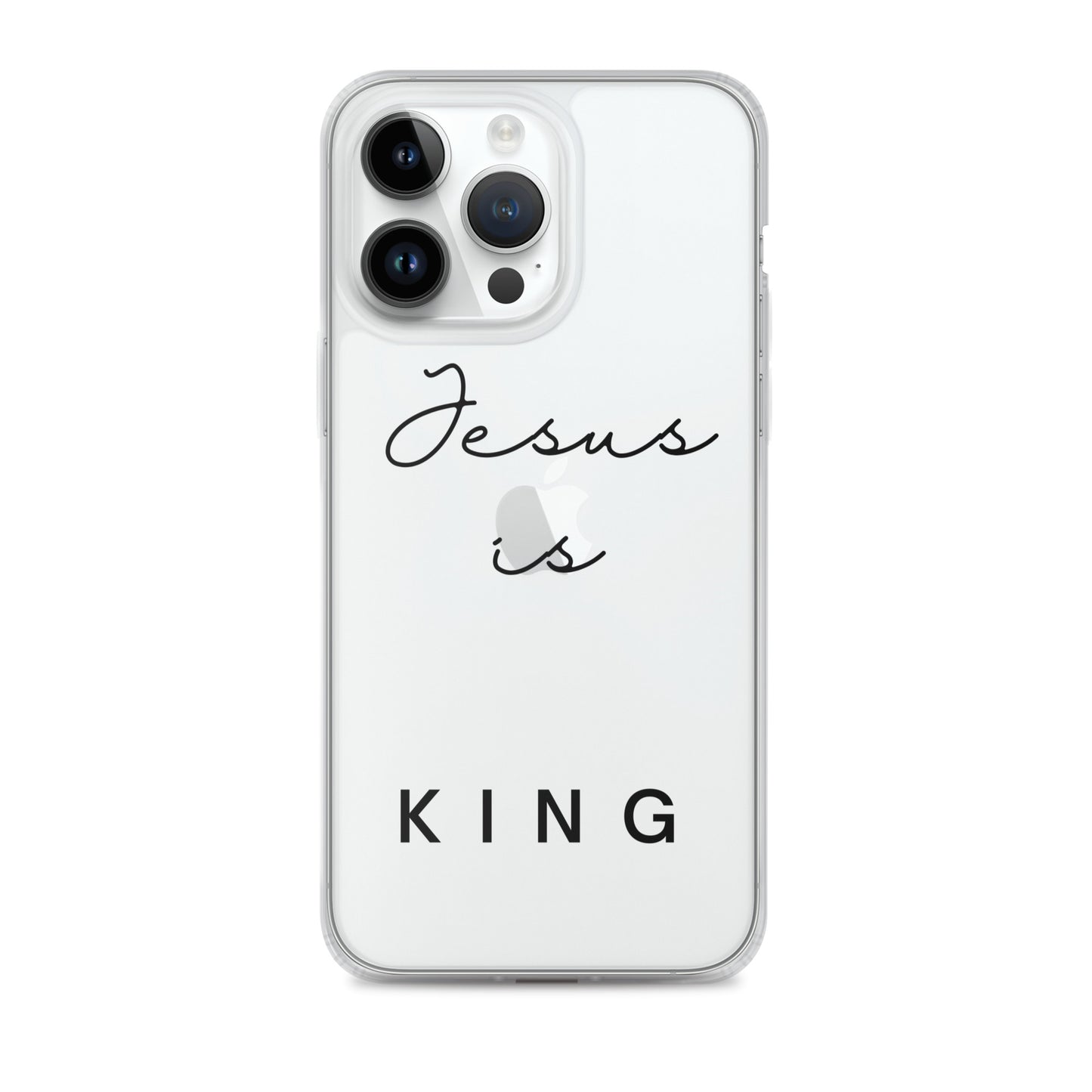 JESUS IS KING iPhone Case