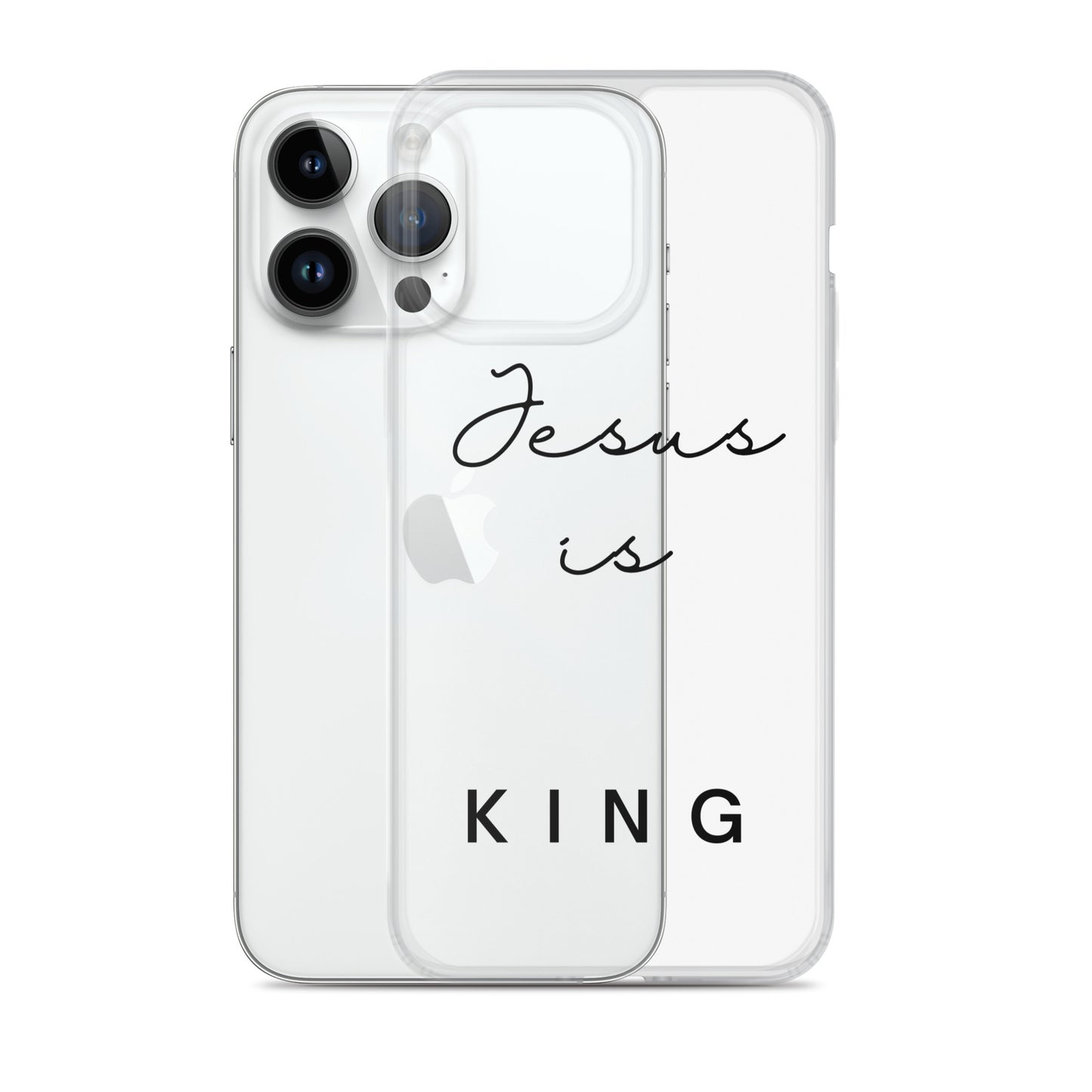 JESUS IS KING iPhone Case