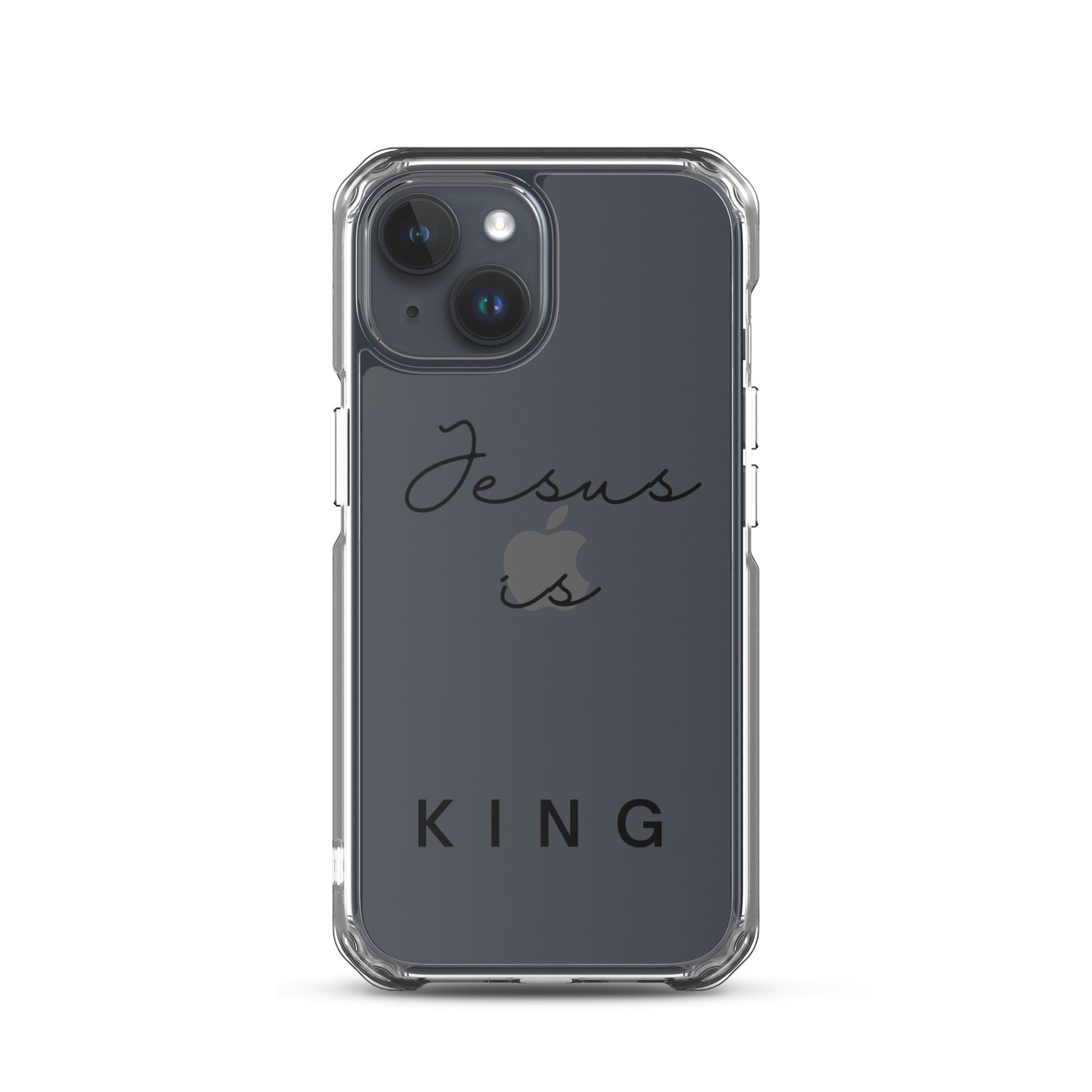 JESUS IS KING iPhone Case