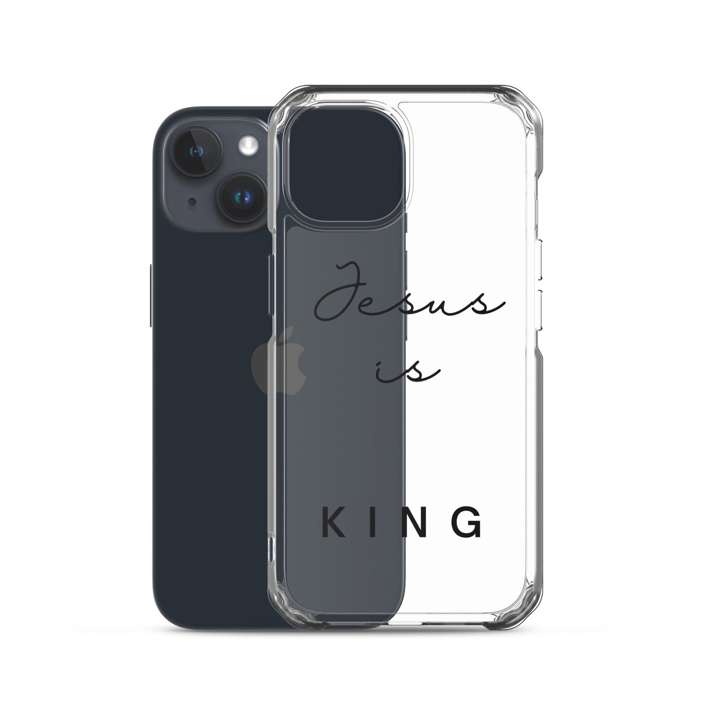 JESUS IS KING iPhone Case