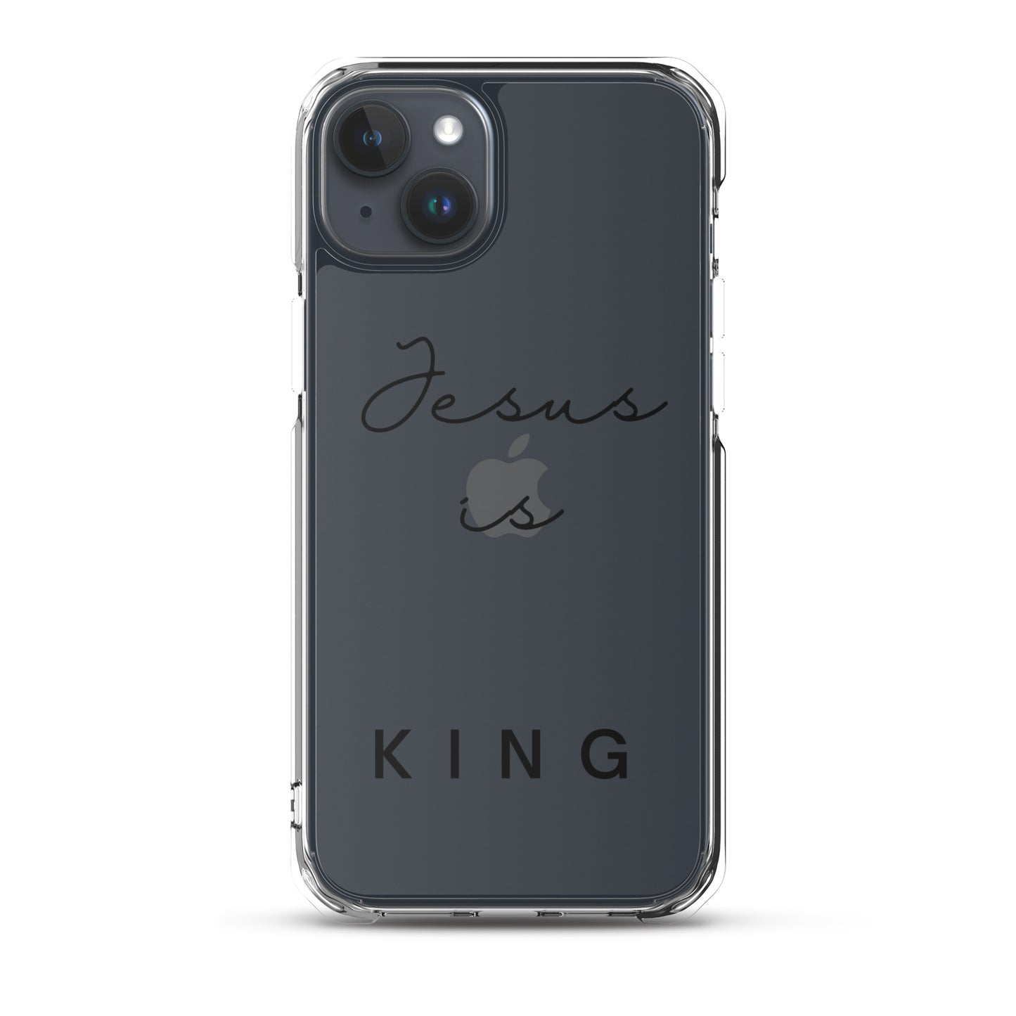 JESUS IS KING iPhone Case