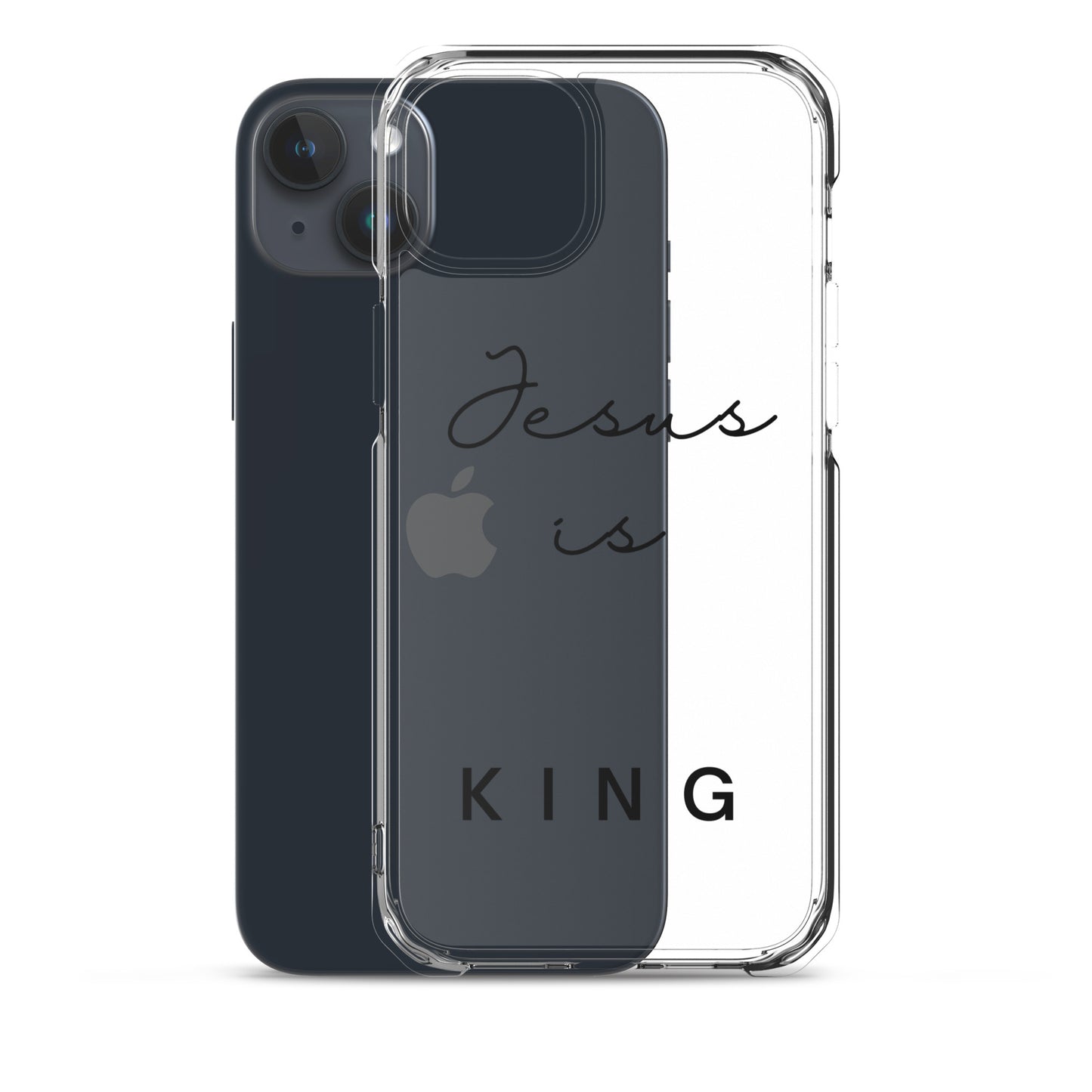 JESUS IS KING iPhone Case