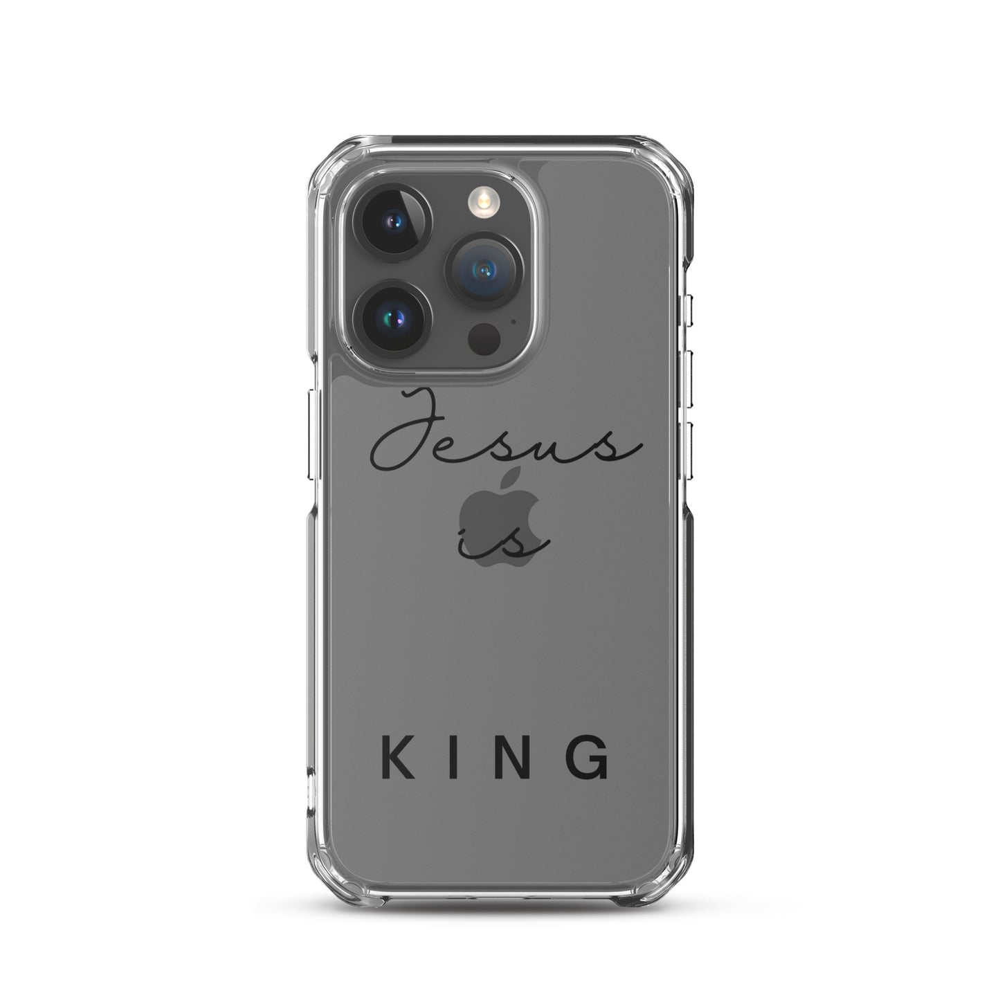 JESUS IS KING iPhone Case