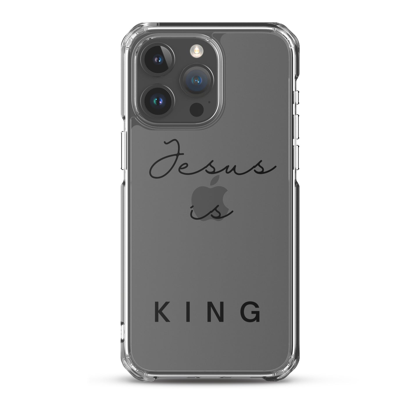 JESUS IS KING iPhone Case