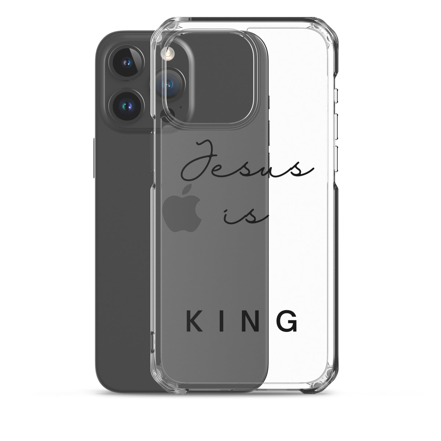 JESUS IS KING iPhone Case