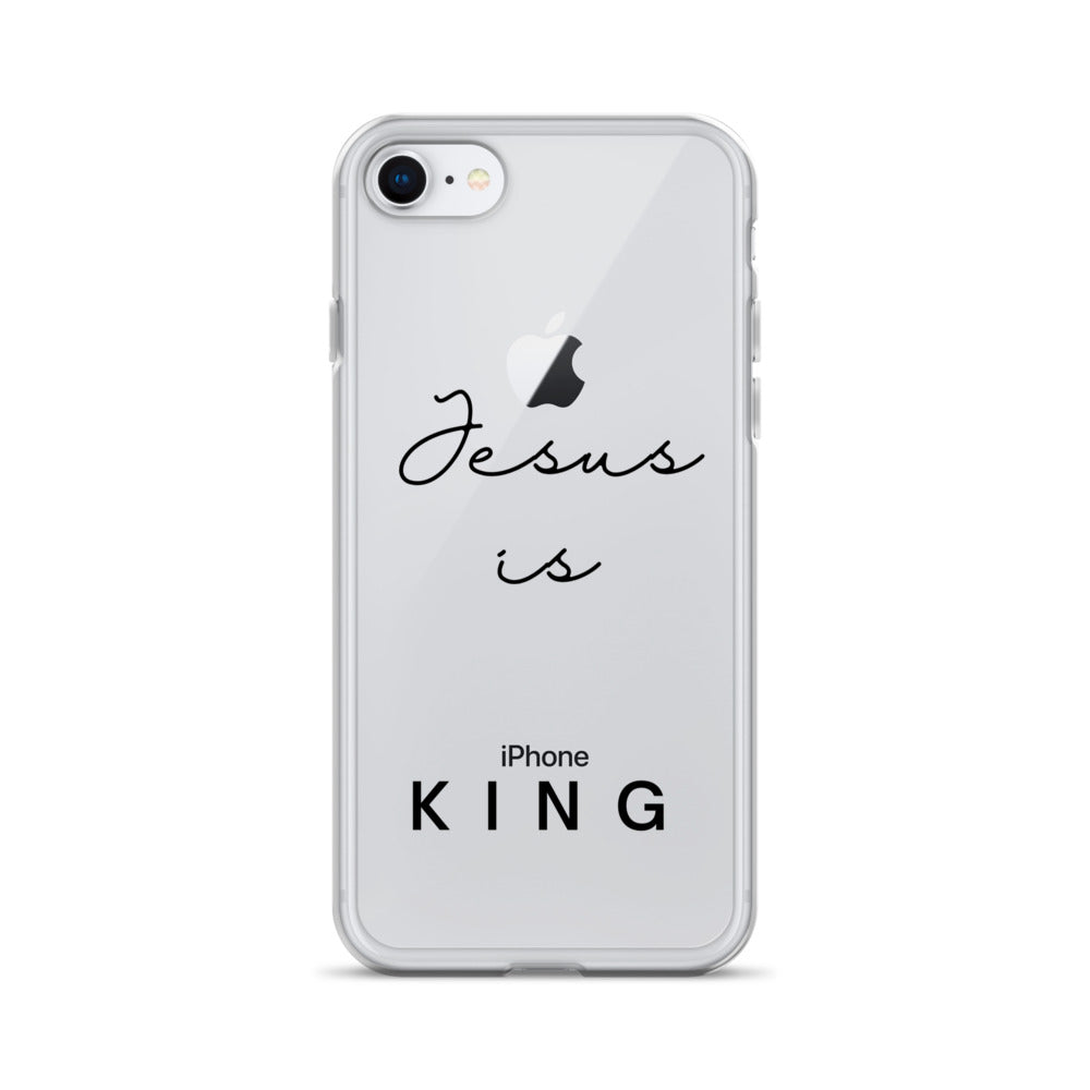 JESUS IS KING iPhone Case