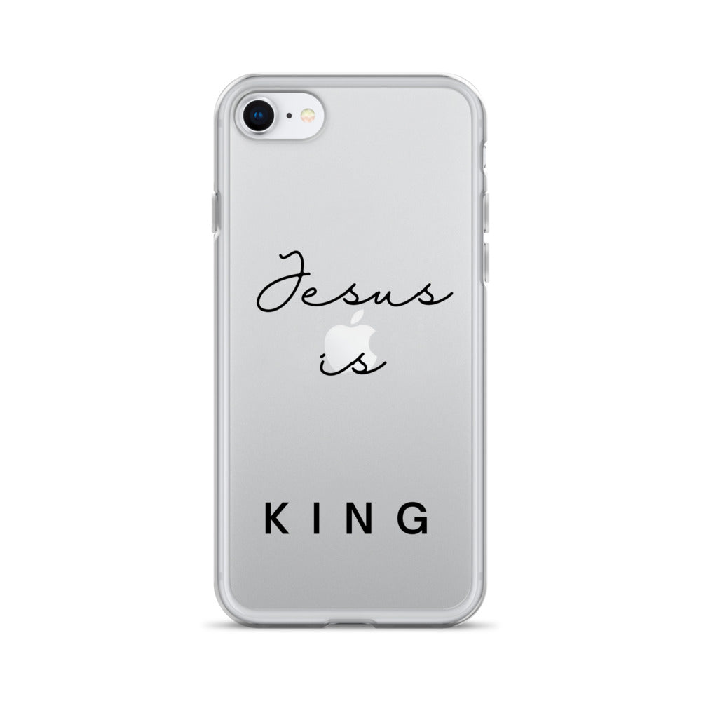 JESUS IS KING iPhone Case