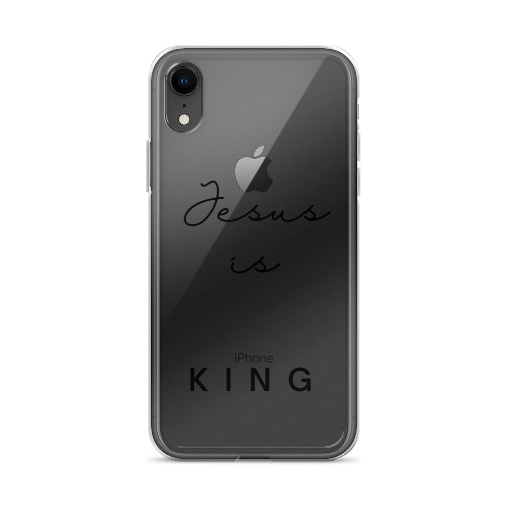 JESUS IS KING iPhone Case