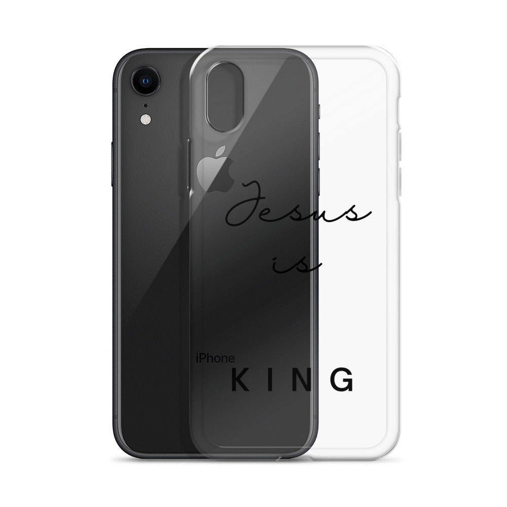 JESUS IS KING iPhone Case